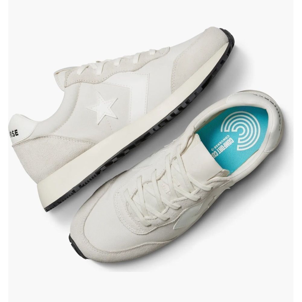 Converse Omega Unisex Gender Inclusive Beige White Sneakers Size 9 Unisex New